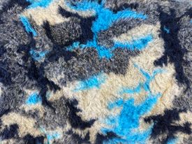 cammo Vet Bedding 1mt x 1.5 Mtr blue