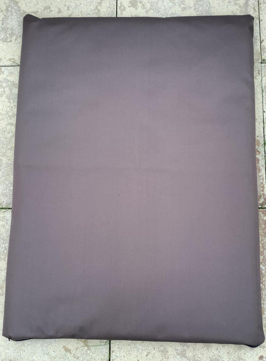brown waterproof mat with filler 95cm x 70cm